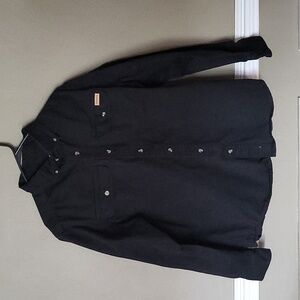 STANLEY Men's Black Work Shirt Size Medium